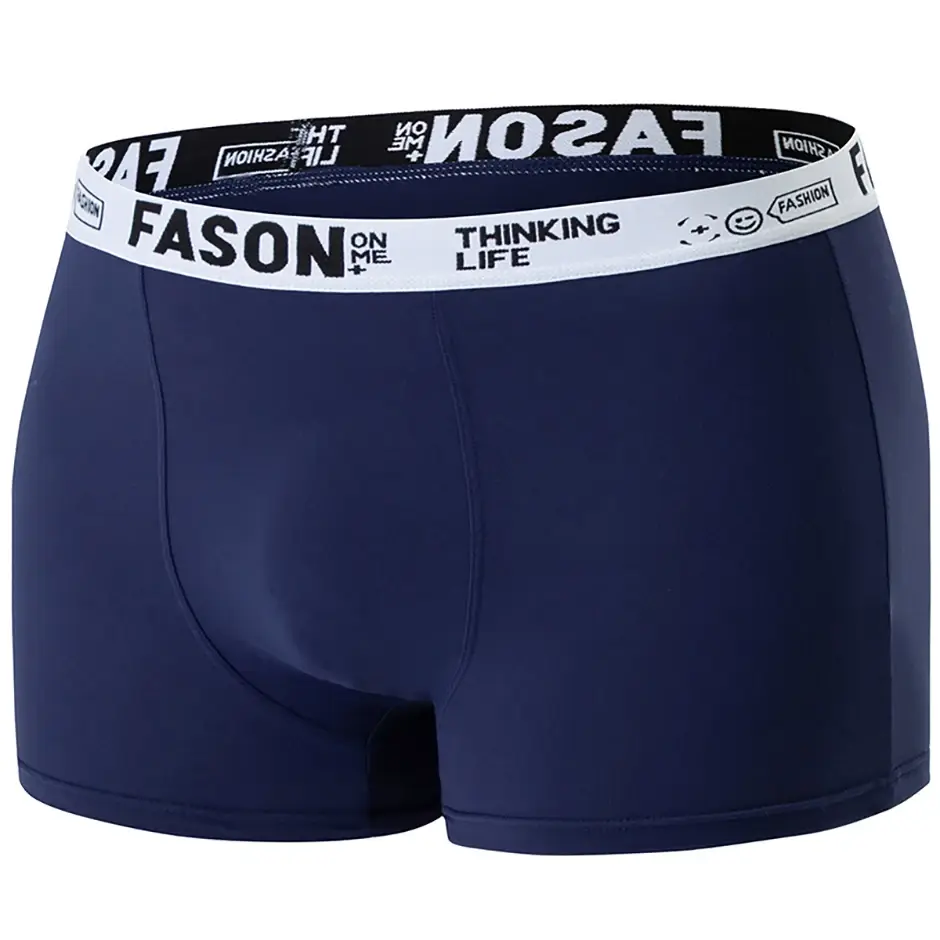 4 Keping Lelaki Bersaiz Besar 1xl-7Xl Seluar Pendek Persegi Kasual Dan Selesa Obes Seluar Boxer Lelaki Sukan Dan Kecergasan Seluar Pendek Asas