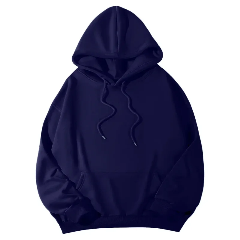 Autumn Winter Fleece Hoodies Fashion Casual Sweatshirts Men Women Harajuku Warm Oversized Pullovers 11 Colors Hip Hop Streetwear