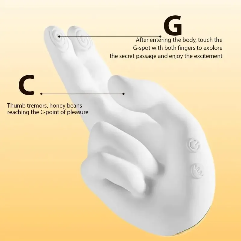 Hand Massager Wholesale Realistic Finger Flapping Clitoral Stimulator Flexible Hands Vibrator Vagina Massager Sex Toy for Women