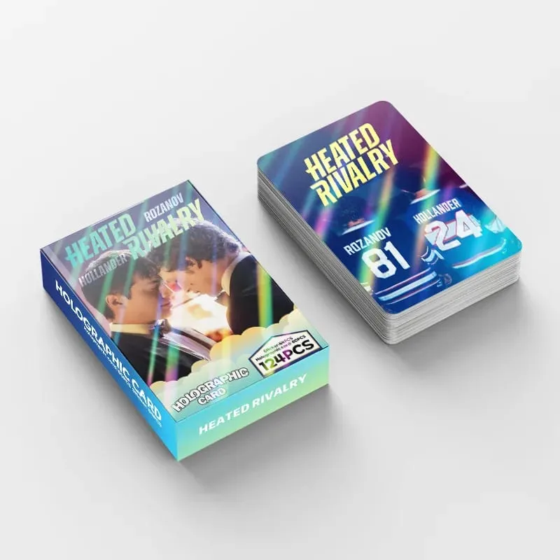 124pcs Heated RIVALRY Photocards Stickers Kpop Merch Lomo Cards Set Fans Collection Cards Gifts