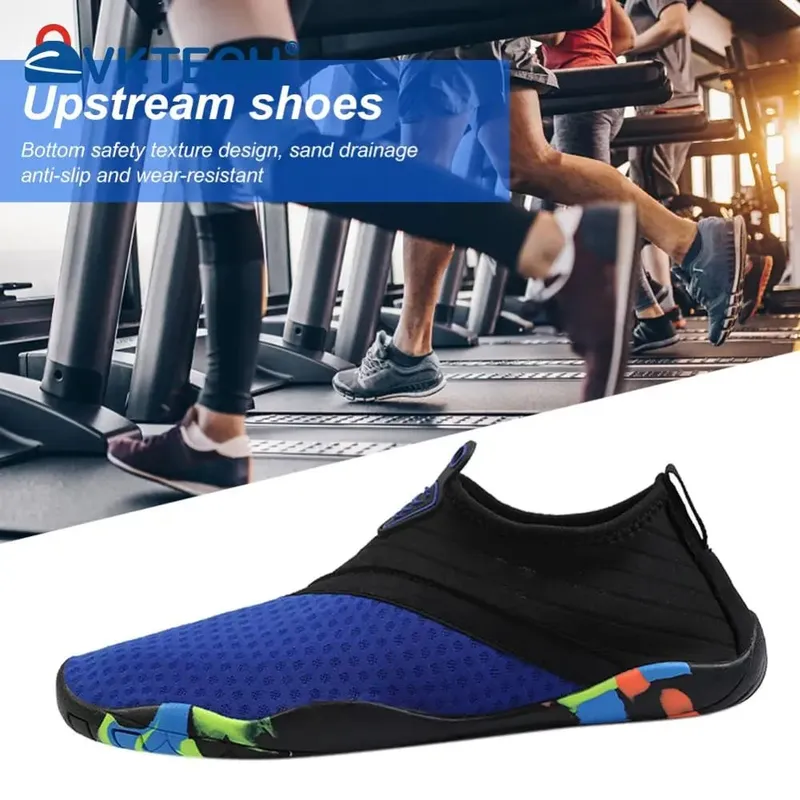 Beach Aqua Shoes Anti-skid Wading Unisex Sneakers Breathable for Adult Women Men