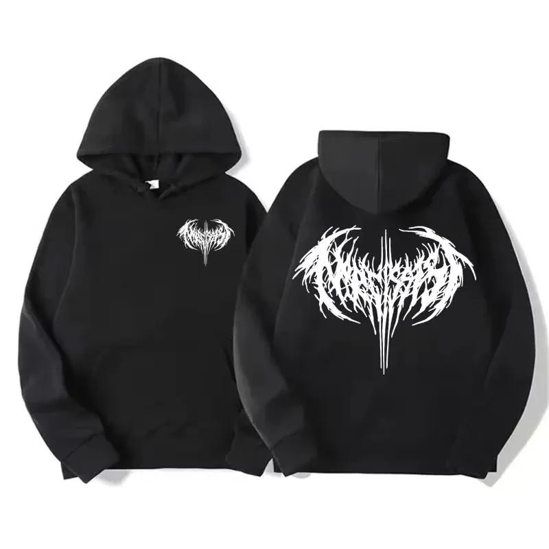 Rapper Graphic Hoodies Men Retro Hip Hop Hoodie Fashion Oversized Sweatshirt Streetwear — image 1