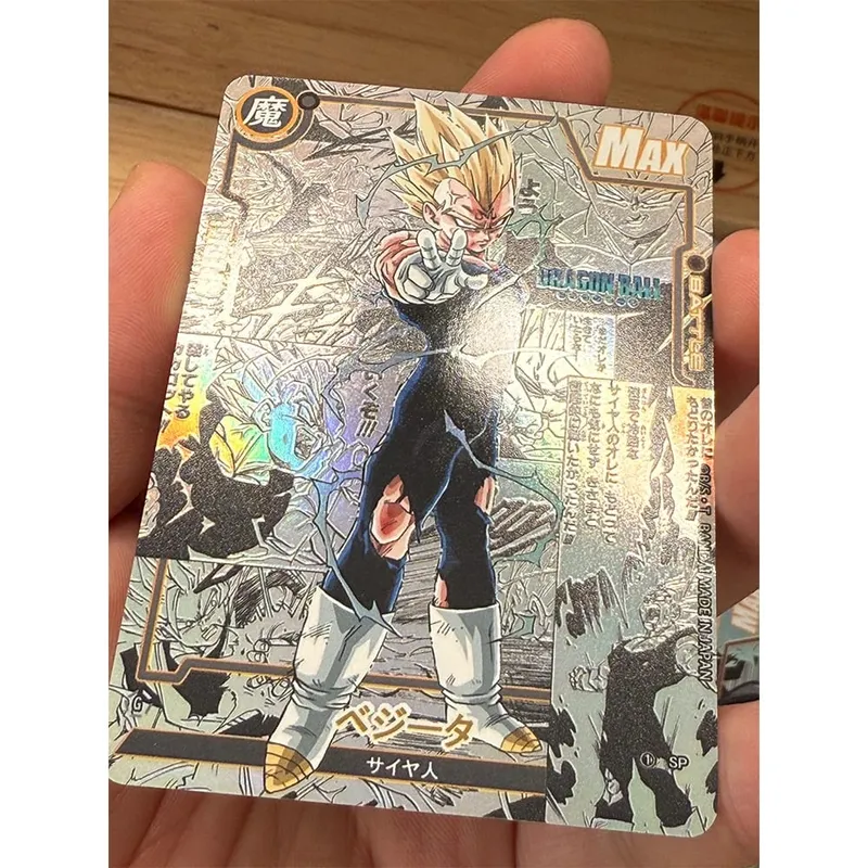 Anime characters Dragon Ball Super Bulma Cell DIY Homemade Bronzing texture Game toys Collection card Christmas birthday gift