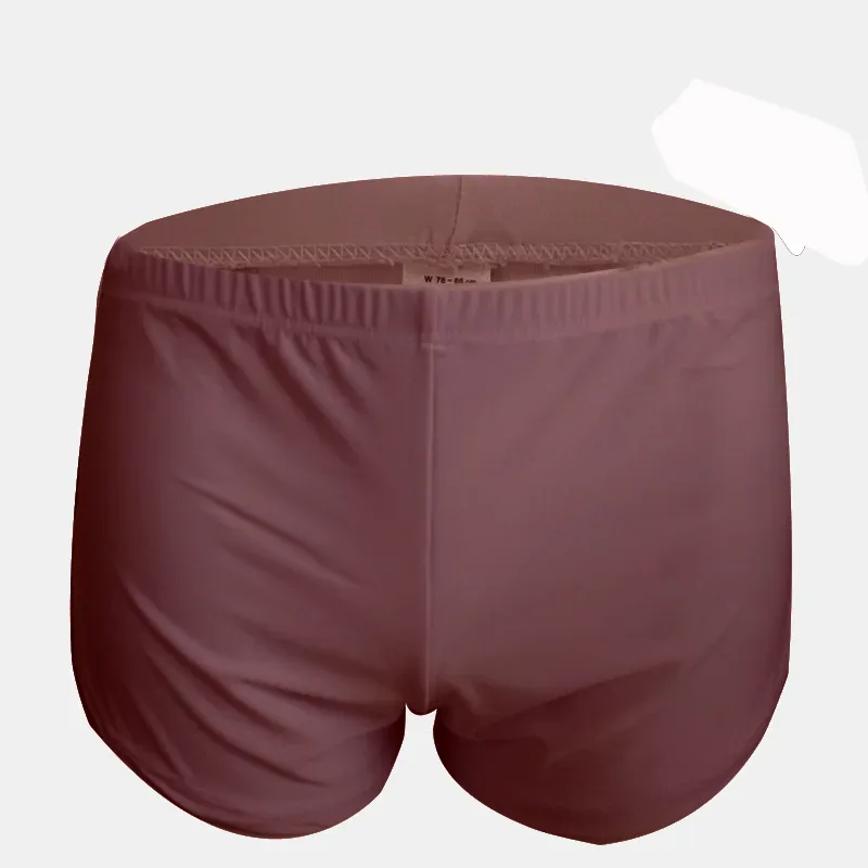男士內褲內褲平角褲透氣男平角睡衣側開叉內褲 Cueca Homem 短褲睡衣