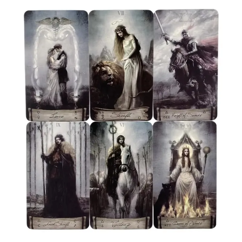 Heaven Earth Tarot Kit Cards 78 New Tarot Cards For Beginners With Guidebook Card Game Board Game Exquisite And Guidebook