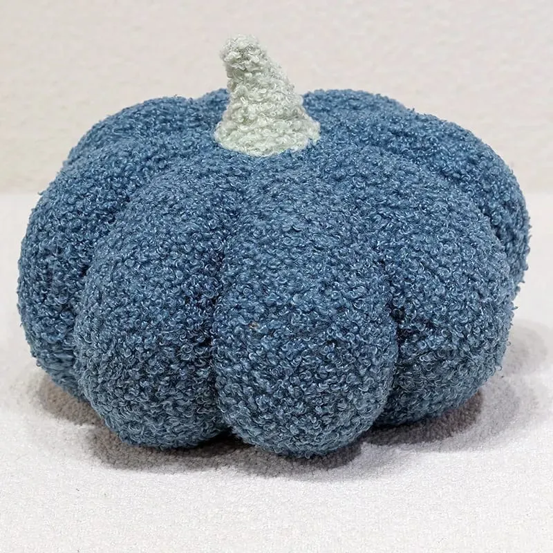 Multicolor Pumpkin Plush Pillow Soft Stuffed Pumpkin Cushion Home Decoration Cute Plush Toy Halloween Gift Bedside Bed Cushion