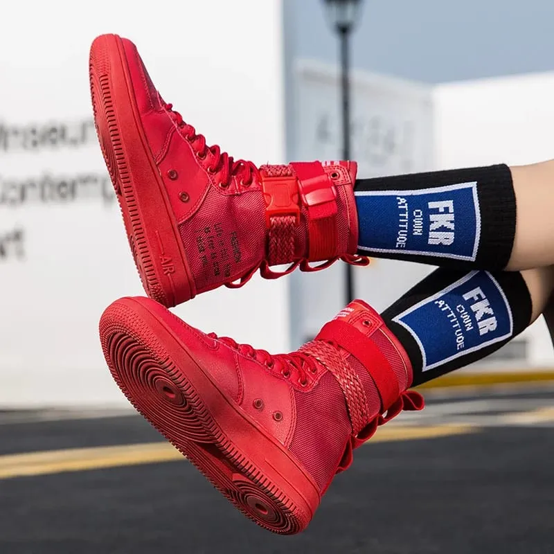 New Model Paris Fashion Week Fashion Show Shoes - Thick-Soled and High-Riding Shoes for Men - Men's Personalized Trendy Shoes