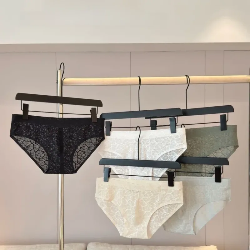 Underpants 3D Bulge Pouch Men's Underwear Lingerie Transparent Mesh Panties Low Waist Thin Triangle Panties Men