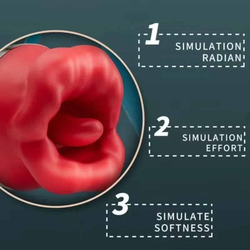 2in1 Clitoral Licking Rotating G Spot Vibrator Clit Tongue Dildo Vaginal Vibrating Stimulator Adult Sex Toys for Women