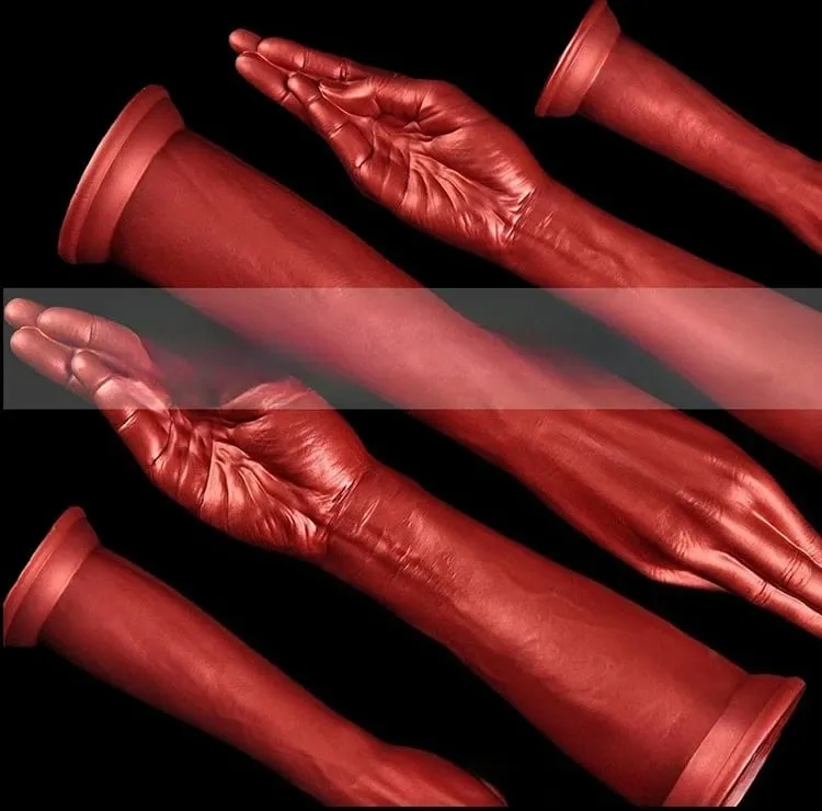 46cm Fist Hand Anal Plug Arm Dildo Vaginal Butt Dilator Deep Stimulator Anus Expander Big Dildo Masturbator Adult Anal Sex Toys