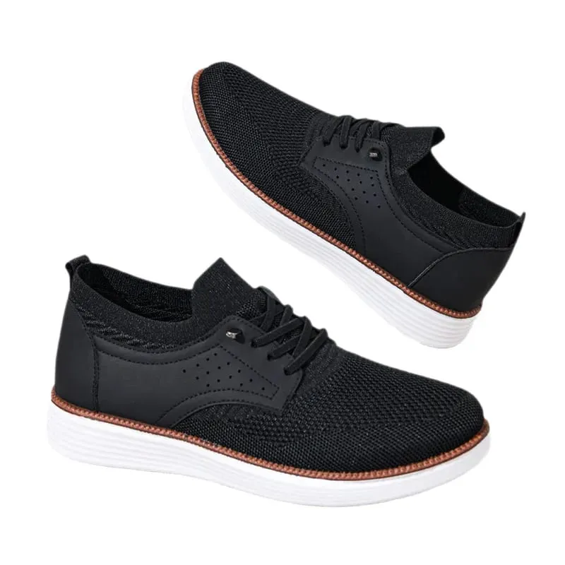 Spring and Autumn New Men's Breathable Casual Shoes Mesh Sports Shoes Soft Soles Comfortable Lightweight Smooth Men's Shoes