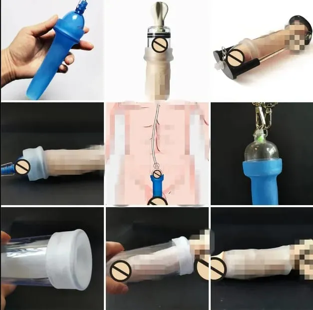 2025 New Penis Sleeves Silicone for Pene Extender Cover Soft Protect Glans Sex Accessories Vacuum Cup Pumps Extension Sext Toys