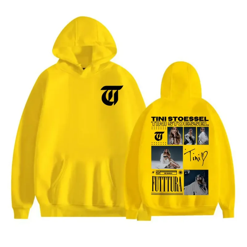 Tini Stoessel Futtura Album Tour 2025 Hoodies Men Women Clothing Fashion Aesthetic Sweatshirts High Quality Fleece Casual Hooded