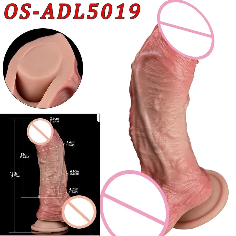 47Cm Thực Tế Dài Dương Vật Giả 2 Đầu Hậu Môn Âm Đạo Kích Thích Đồ Chơi Tình Dục Có Mút Dành Cho Các Cặp Đôi Đồng Tính Nữ Người Đồng Tính Nam trưởng Thành Dụng Cụ