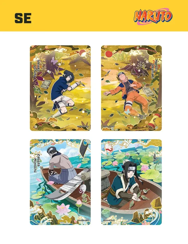 Genuine Naruto Card English Version Chapter of The Formation Uchiha Itachi Gaara Kakashi Anime Collectible Card