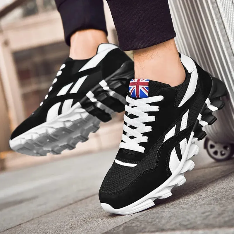 Men's Shoes Marathon Running Sports Shoes Casual Sneakers Soft Comfortable Training Shoes Wear Resistant Sneakers Men Sneakers