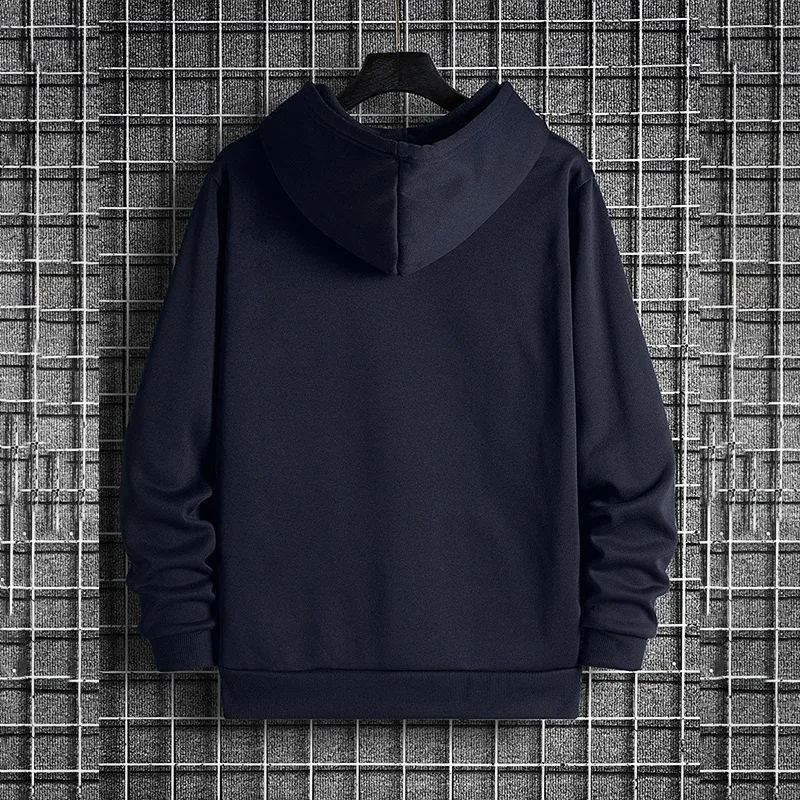 Black Letter Print Hoodies for Man Autumn Winter Hot Sale High Quality Hooded Sweatshirt Home Outdoor Casual Sport Warm Pullover