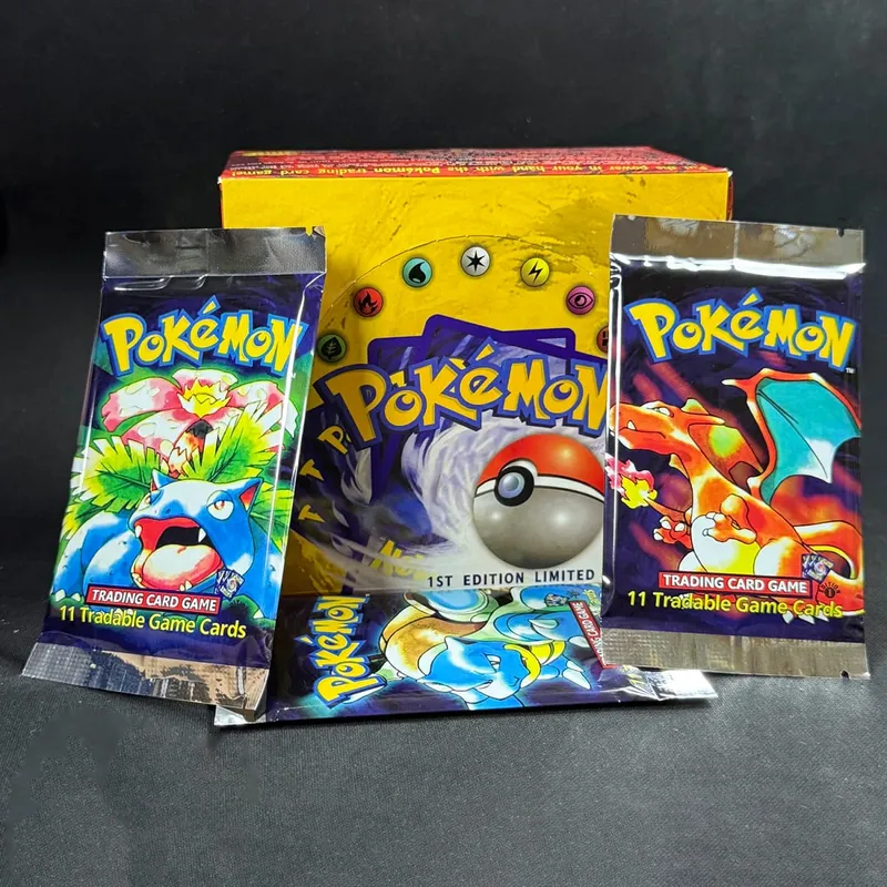 Proxy Cards 1ST Edition Booster Pack for the Base PKM Set BS Whole Set Venusaur/Charizard/Blastoise 11pcs/Pack TCG Giftsf