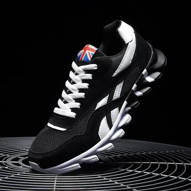 Brand Trend Size 36-48 Men's Wear-resistant Cushioning Thick-soled Fitness Sneakers Outdoor Breathable Running Shoes for Men