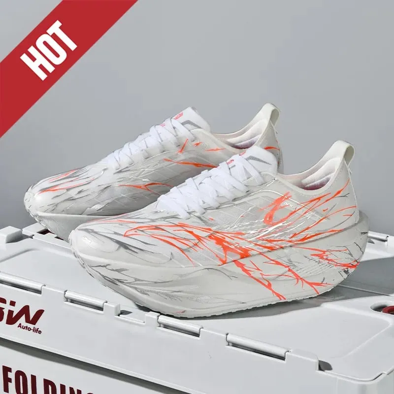 NEW Running Shoes Casual Carbon Board Marathon Men Sports Breathable Lightweight Women's Comfortable Athletic Antiship Sneakers