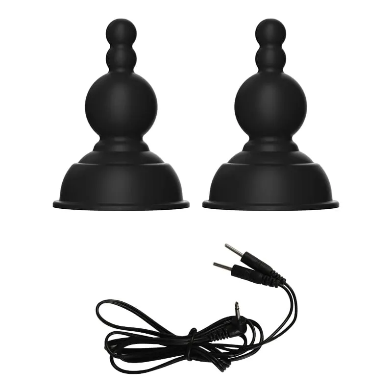 Electric Shocker Breast Pump Enlargement For Women Nipple Sucker Clitoris Suction Bondage E-stim Erotic Sex Toy Bdsm