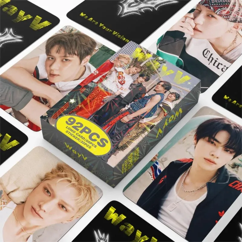 92Zhang XiaokaWayVWeishen Collection Photo Card FansKPOPPeripheralLOMOMini truck