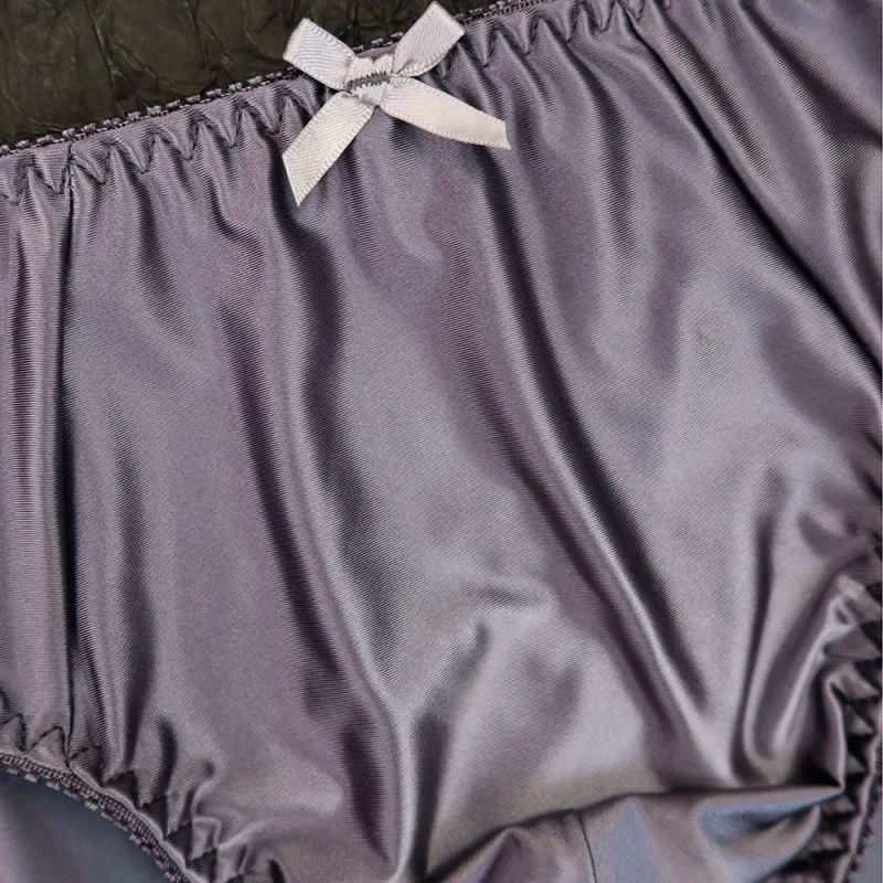 smooth Briefs Silky Men's Underwear Glossy Sports Men Swimsuit Interior Hombre Panties mens sexy underwear
