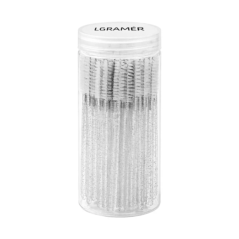 50/100 pcs Eyelash Extension Brush Disposable Eye Lashes Make Up Brushes Mascara Wand Applicator Multiple Colors Makeup Tools