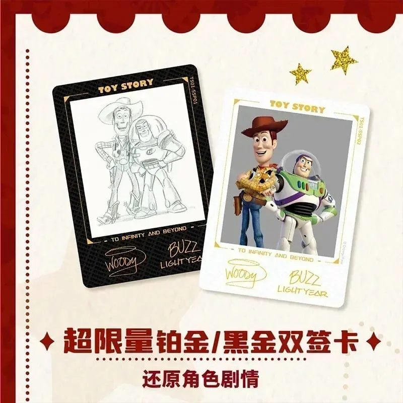 Genuine Series Trading Cards for Children Friends Zootopia Stitch Bear Frozen Collection Card Kids Toy Gift