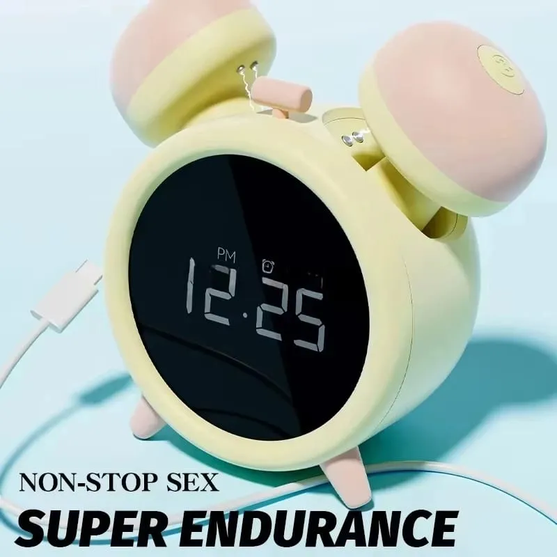 2025 New Female Alarm Clock Sex Toy Concealed and Detachable Suction Vibrator APP Remote Control Vibrator