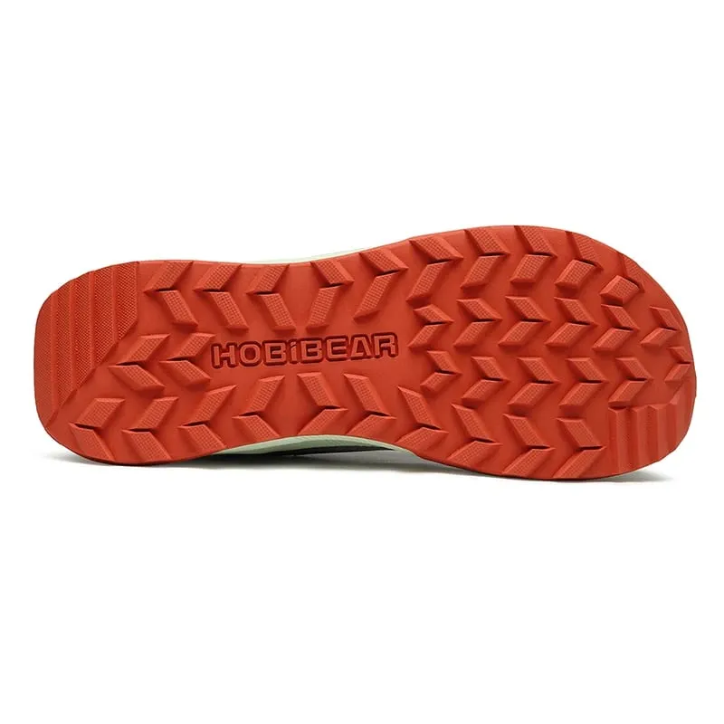 Unisex Running Shoes Elastic Band Hiking Sneakers Lightweight Breathable Casual Shoes