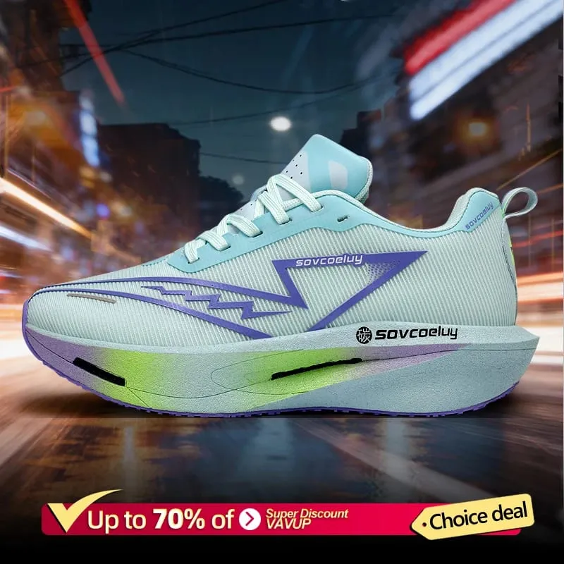 2026Marathon Carbon Board Men Running ShoesSpeciality Sports Breathable Lightweight Women's Comfortable Athletic Chunta Sneakers