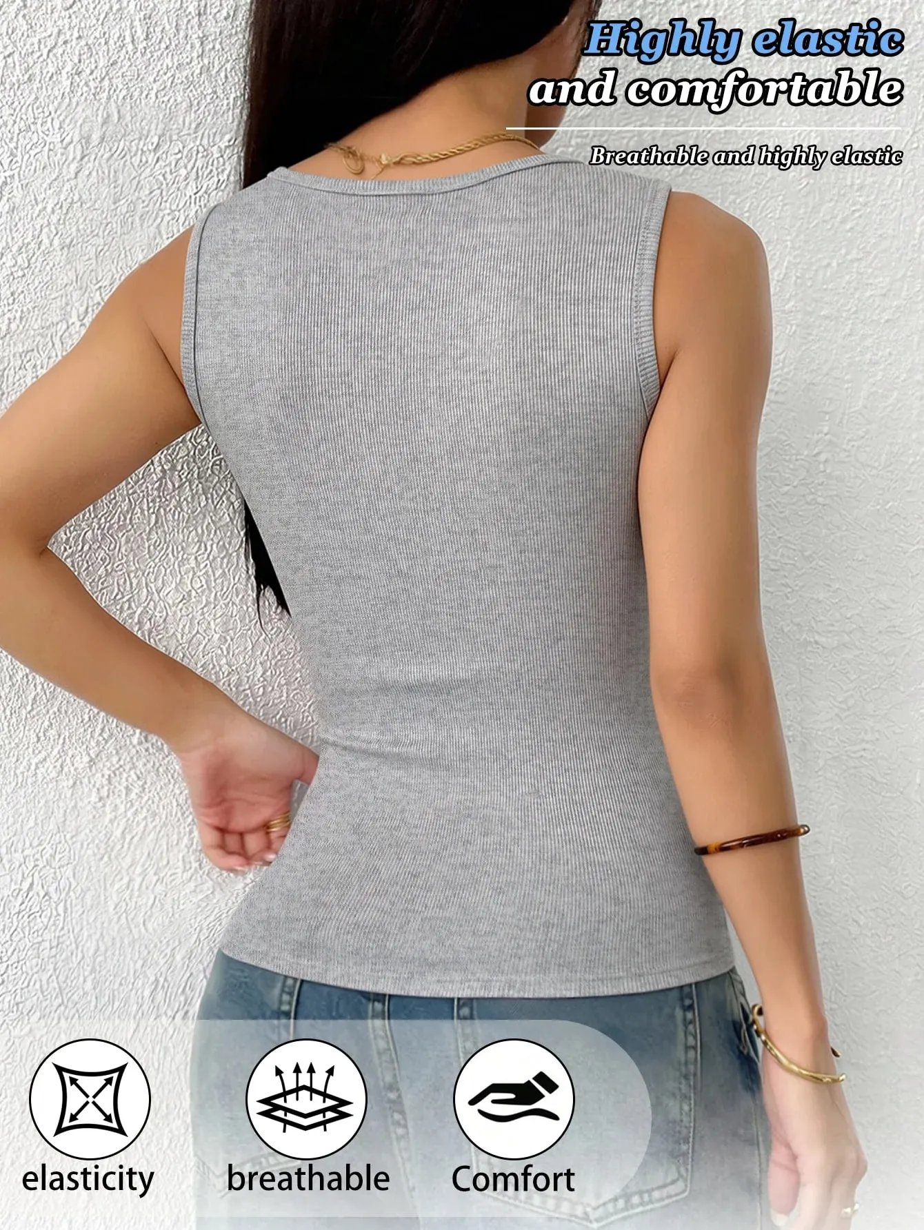 Women's Lace Camisole for Spring & Summer Sleeveless Top to Hide Underarm Bulges Suitable for Inner & Outer Wear All Year Roun