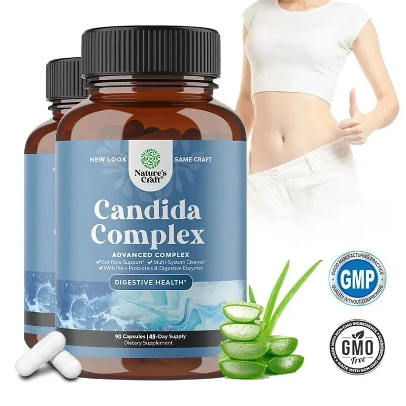 Candida Complex — пробиотики и пищеварительные ферменты. Натуральные ингредиенты для поддержания здоровья пищеварительной системы и баланса кишечной флоры.