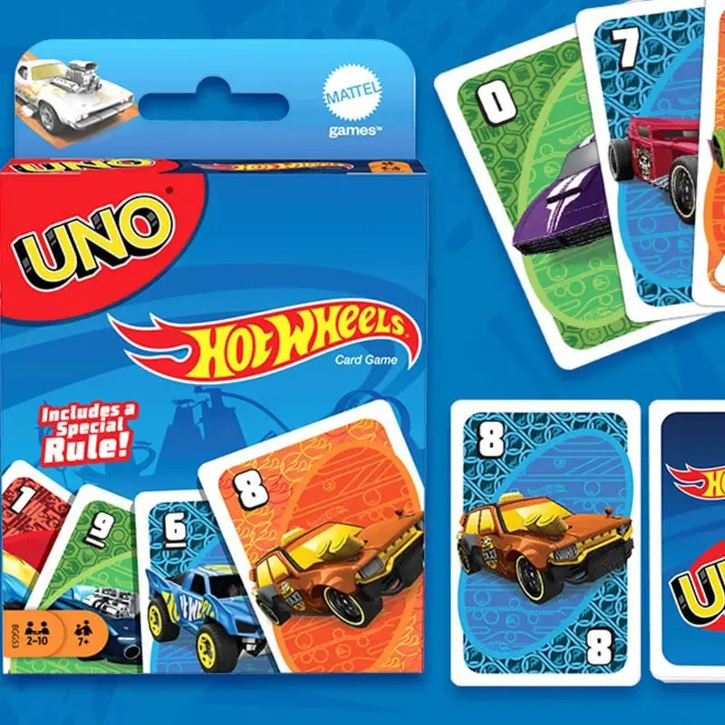 Mattel Games UNO Flip! Toy Game Board Game Cards Hot Wheels No Mercy Super Mario Toy Story DOS Minecraft Elite F1 Collectible