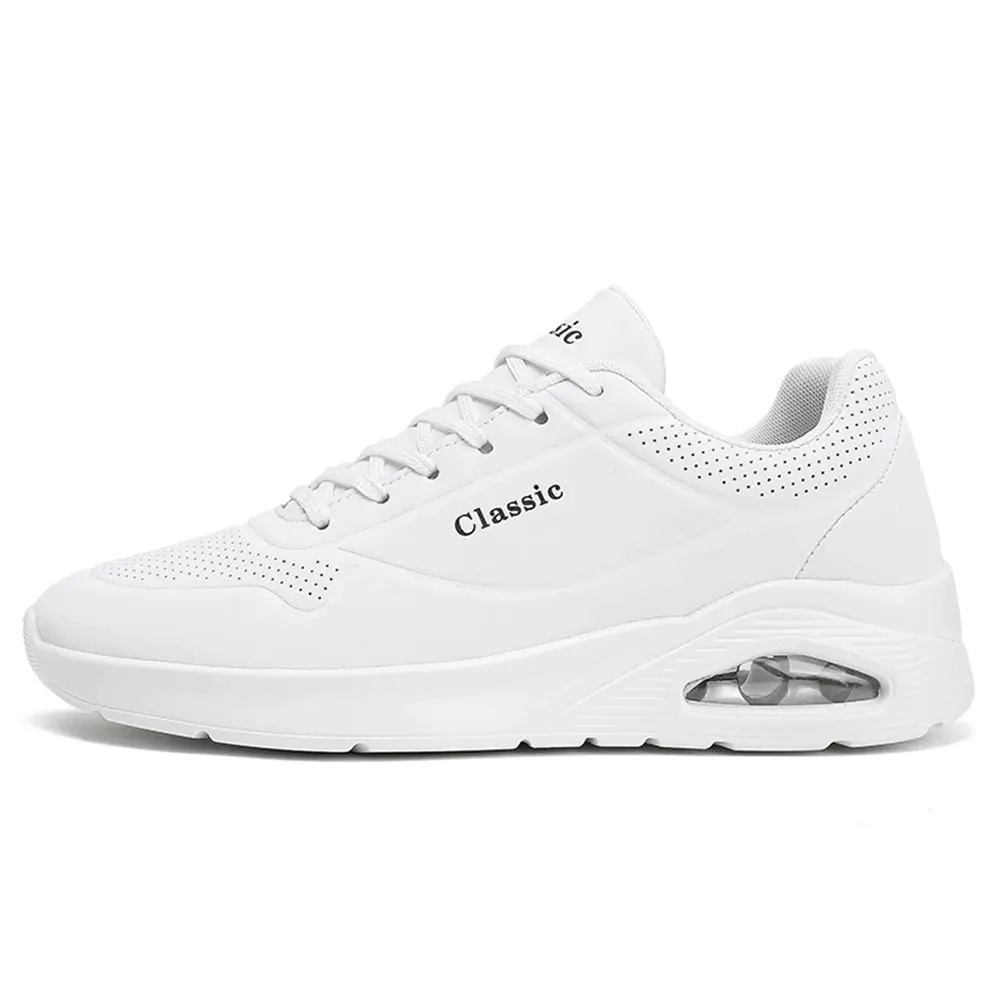 Men's Breathable Shock-Absorbing Running Shoes with Air Cushion Lightweight Low-Top Sneakers for Gym Training Casual Wear