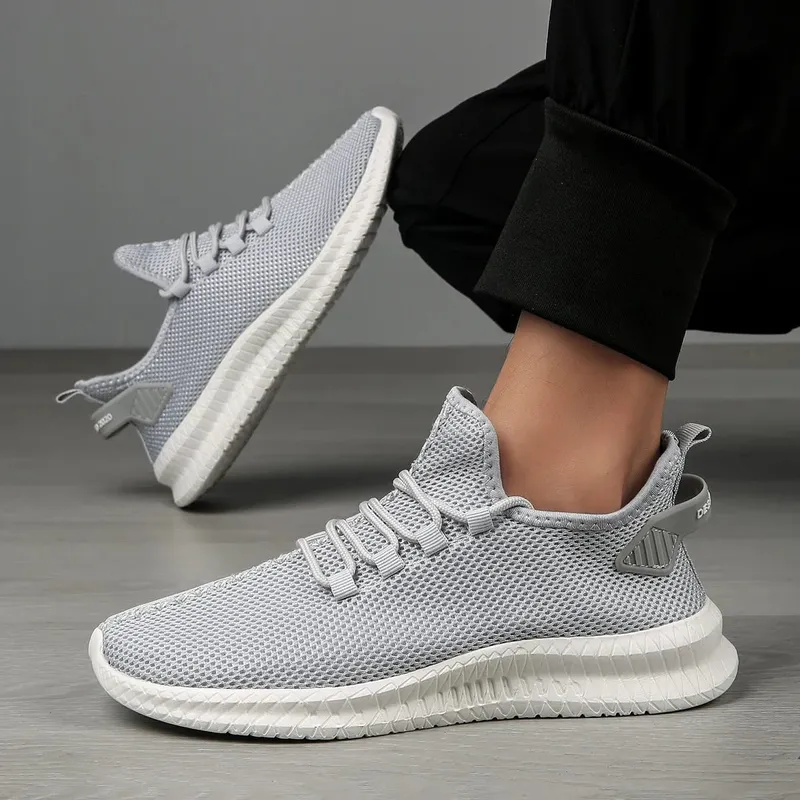 Men's Shoes Comfortable Running Shoes Male Breathable Non Slip Sneakers Men Non Slip Comfort Sports Shoes for Man