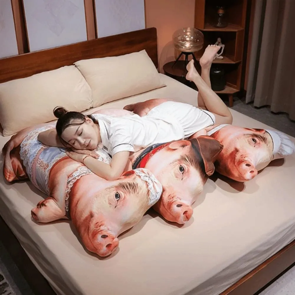 Plush Material Animal Body Pillow PP Cotton Filled Soft Texture Animal Cushion Doll Toys 40cm Size Cute Design