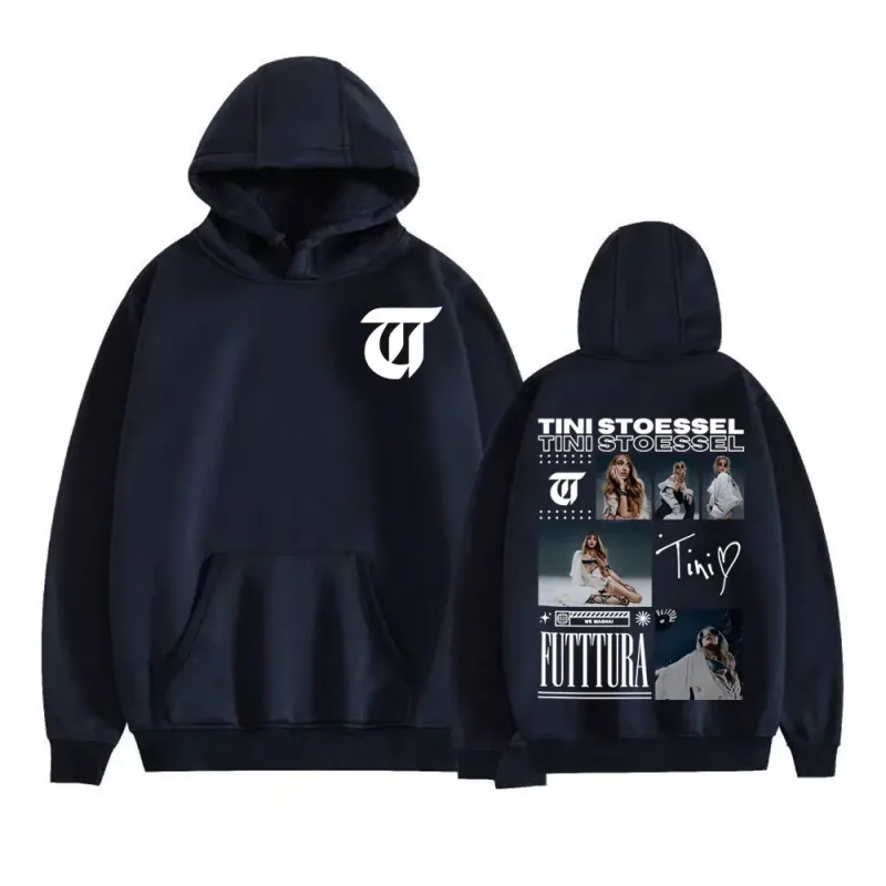 Tini Stoessel Futtura Album Tour 2025 Hoodies Men Women Clothing Fashion Aesthetic Sweatshirts High Quality Fleece Casual Hooded
