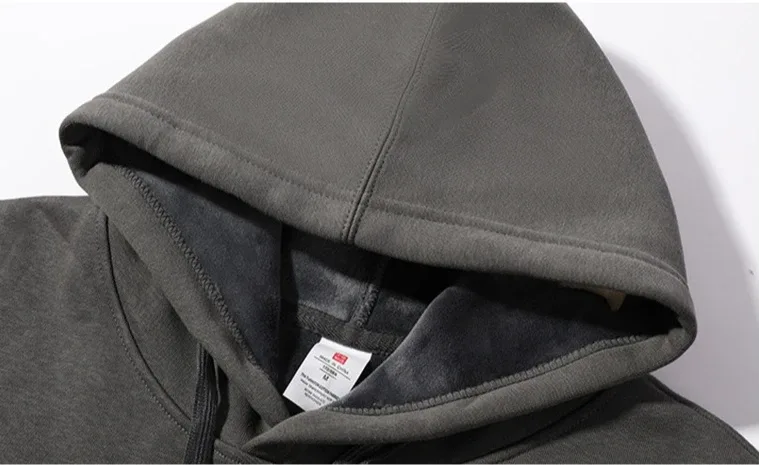 Customize Your Brand Logo Autumn Winter Mens Hoodies High-quality Heavy Weight Cotton Sweatshirt DIY Team Clothing Customization
