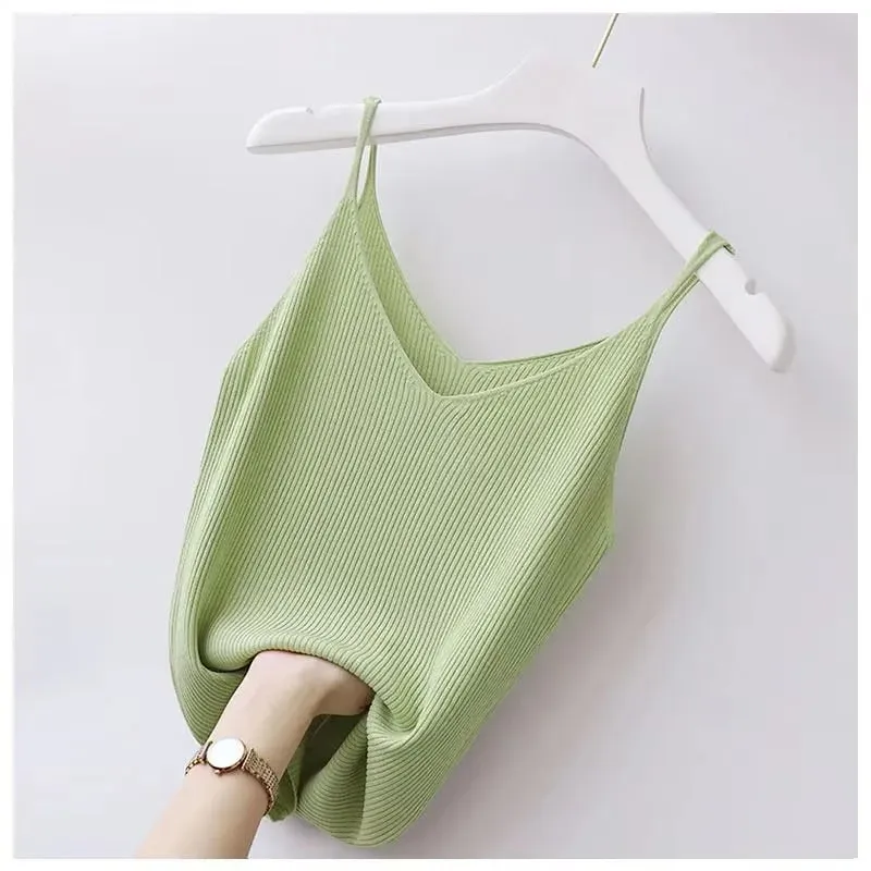 Women Summer Tanks Camis Vest Fashion Casual Ladies Street Tanks Tops Tees Hotsweet