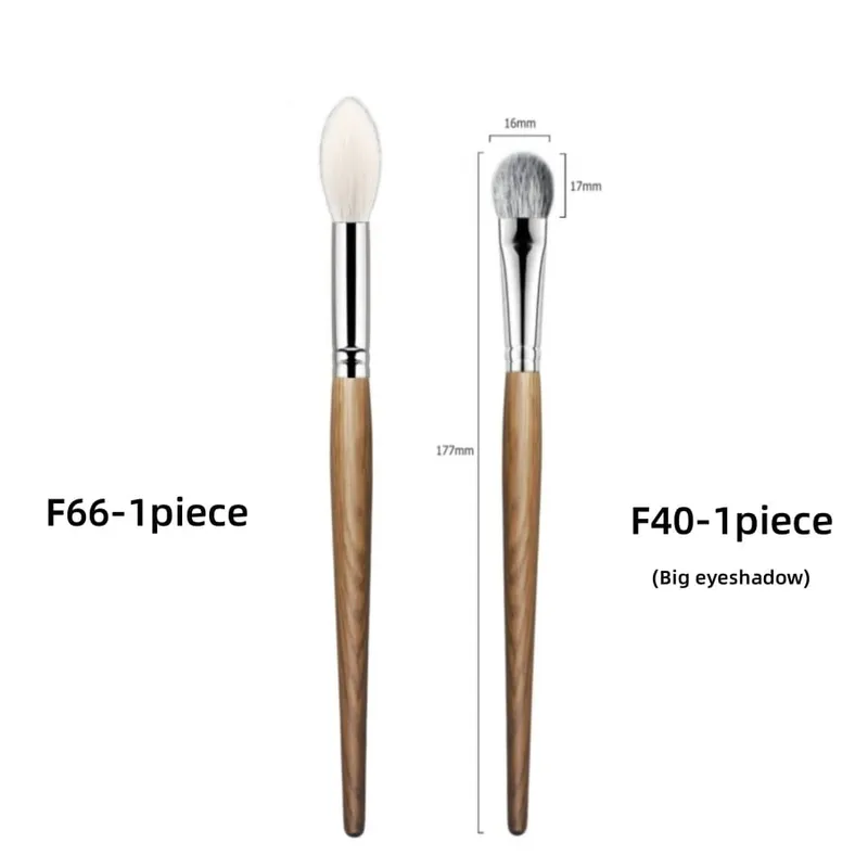 Tapered Highlighter Brush High Quality Natural Hair Face Setting Powder Blending Blusher Makeup Brushes