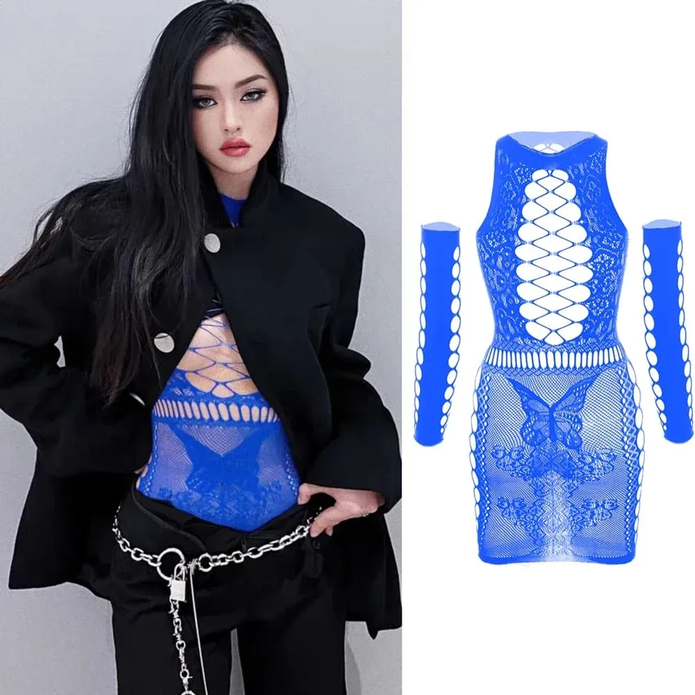 Seksi Elbise Parti Elbiseler Backless Yarım Kollu Mini Elbise Y2k Siyah Bodycon Kayma Elbiseler 2025 Yaz Kadın Tatil Kulübü Kıyafetleri
