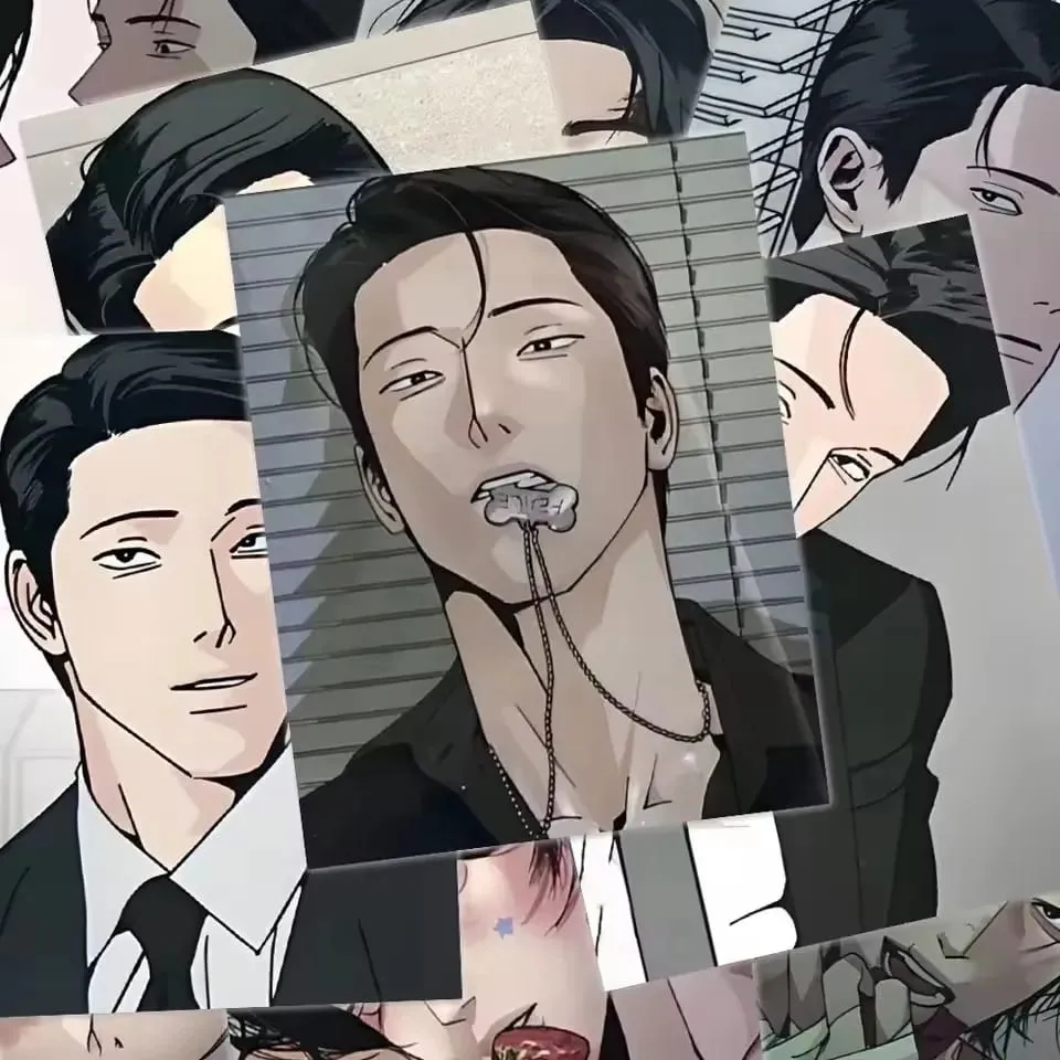 18PCS Korean BL Manhwa God's Peace Photo Cards Set - Manga Characters LOMO Card Perfect Gift for Fans