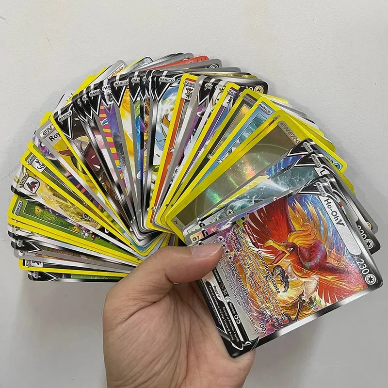 42pcs Pokémon Cards Battle Toys Lost Origin Pokémon Box with Anime Bank Pokémon Game Cards MEGA EVOLUTION for Childre