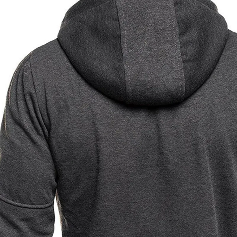 2025 Spring And Autumn Half Life Game 1998 Print New Men's Three-Color Cotton Hoodies Zipper Leisure Harajuku Coat