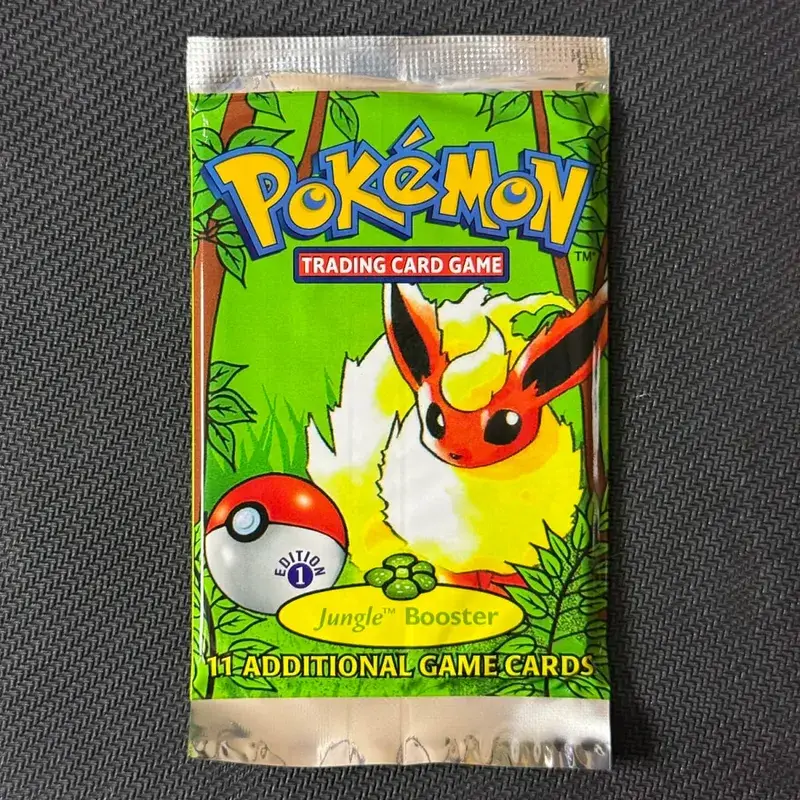 11Cards/Pack PTCG Booster Packs Proxy Card Jungle/Fossil/Base Set Charizard Blastoise Venusaur PKM Board Game collectible Cards