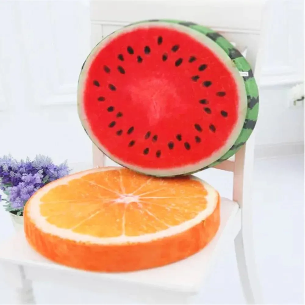 Soft Kindergarten Garden Dining Outdoor Sofa Pillow Round Pillow Seat Pads Chair Cushions Fruit Seat Pads