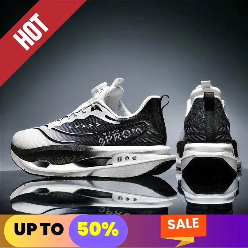 Air Running Shoes Men Sports Marathon Carbon Plate Breathable Lightweight Women Comfortable Athletic Leisure Sneakers Casual