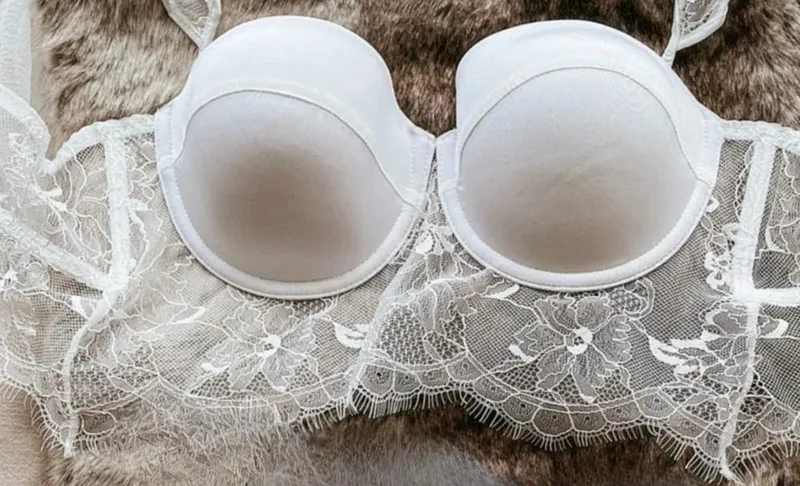 Elegant Ladies Deep U‑Back Lace Lingerie Set Soft Underwire Thin Cup Push‑Up Sheer Lace Summer Comfort Daily Intimate Wear 32‑38
